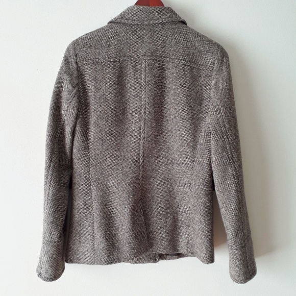 Banana Republic Tan Wool Blend Tweed Jacket - Picture 5 of 5